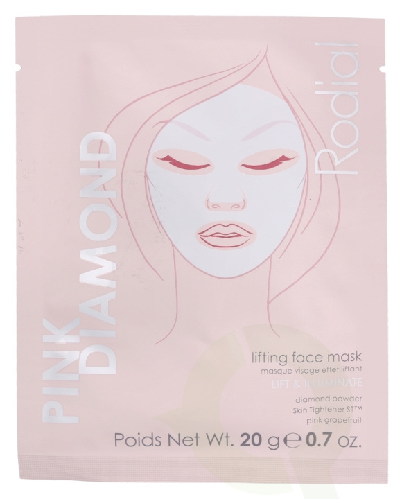 Rodial Pink Diamond Instant Lifting Mask 20 g i gruppen SKÖNHET & HÄLSA / Hudvård / Ansiktsvård / Masker hos TP E-commerce Nordic AB (C55044)