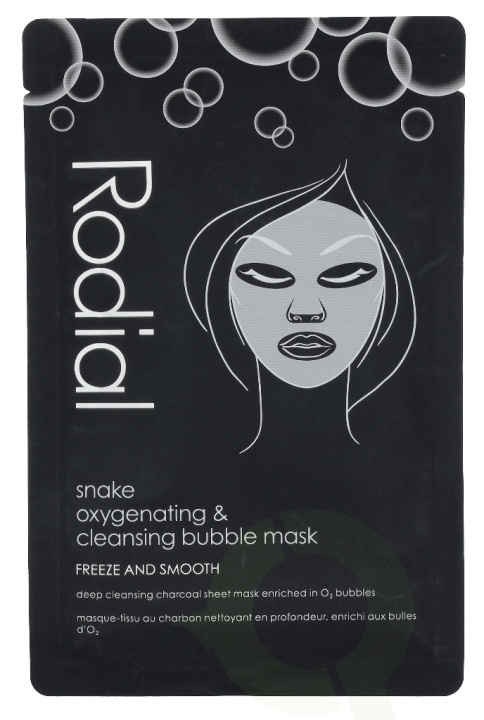 Rodial Snake Bubble Mask 22 g i gruppen SKÖNHET & HÄLSA / Hudvård / Ansiktsvård / Masker hos TP E-commerce Nordic AB (C55052)