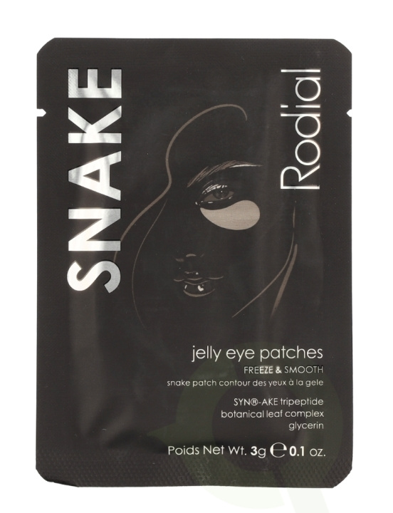 Rodial Snake Jelly Eye Patche Set 12 g 4x3gr i gruppen SKÖNHET & HÄLSA / Hudvård / Ansiktsvård / Masker hos TP E-commerce Nordic AB (C55053)