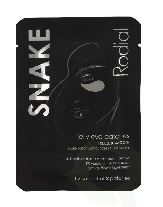 Rodial Snake Jelly Eye Patche 3 g i gruppen SKÖNHET & HÄLSA / Hudvård / Ansiktsvård / Masker hos TP E-commerce Nordic AB (C55054)