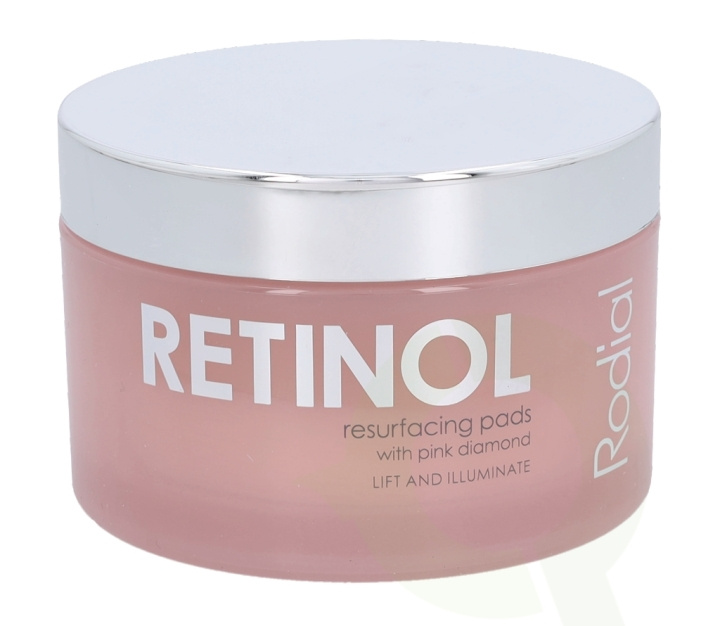 Rodial Pink Diamond Retinol Resurfacing Pads 50 Piece i gruppen SKÖNHET & HÄLSA / Hudvård / Ansiktsvård / Dagkräm hos TP E-commerce Nordic AB (C55072)
