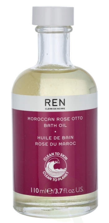 REN Moroccan Rose Otto Bath Oil 110 ml i gruppen SKÖNHET & HÄLSA / Hudvård / Kroppsvård / Bad & Duschcreme hos TP E-commerce Nordic AB (C55102)