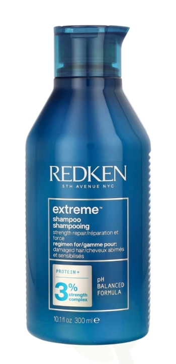 Redken Extreme Shampoo 300 ml For Damaged Hair i gruppen SKÖNHET & HÄLSA / Hår & Styling / Hårvårdsprodukter / Schampo hos TP E-commerce Nordic AB (C55125)