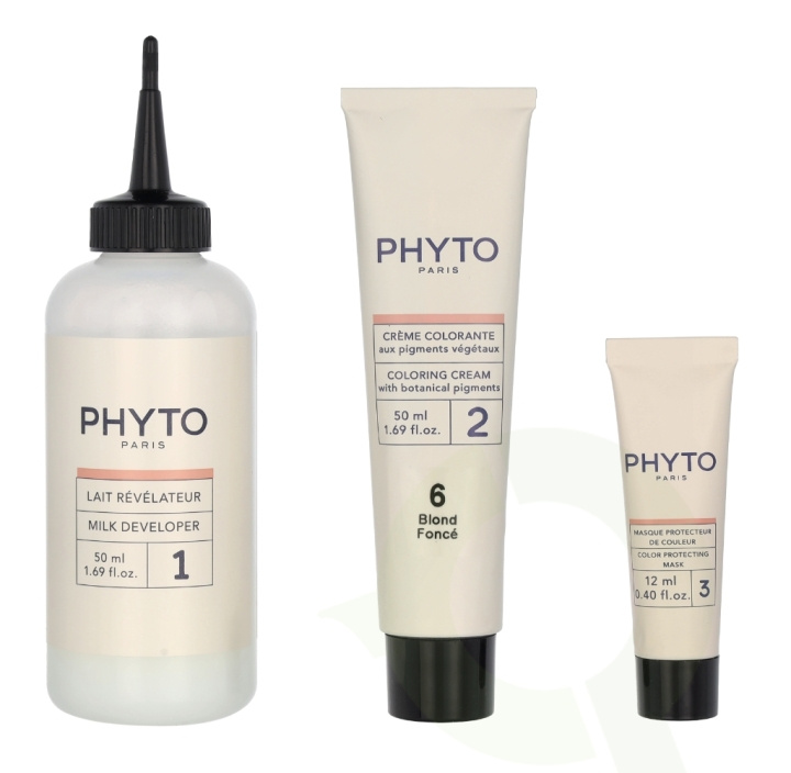 Phyto Phytocolor Permanent Color 112 ml #06 Dark Brown i gruppen SKÖNHET & HÄLSA / Hår & Styling / Hårvårdsprodukter / Hårfärg / Hårfärg & Färgbomb hos TP E-commerce Nordic AB (C55169)