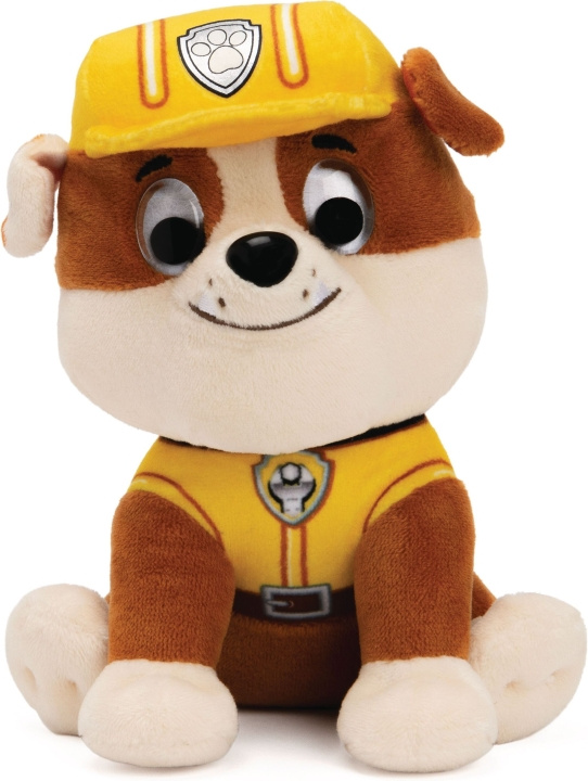 Gund Paw Patrol Rubble -mjukishund, 15 cm i gruppen LEKSAKER, BARN- & BABYPRODUKTER / Babyleksaker / Gosedjur hos TP E-commerce Nordic AB (C55230)