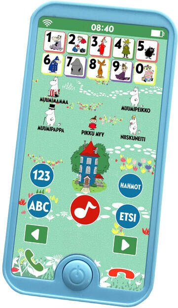 Mumin - Smartphone i gruppen LEKSAKER, BARN- & BABYPRODUKTER / Leksaker / Rita & Räkna hos TP E-commerce Nordic AB (C55234)