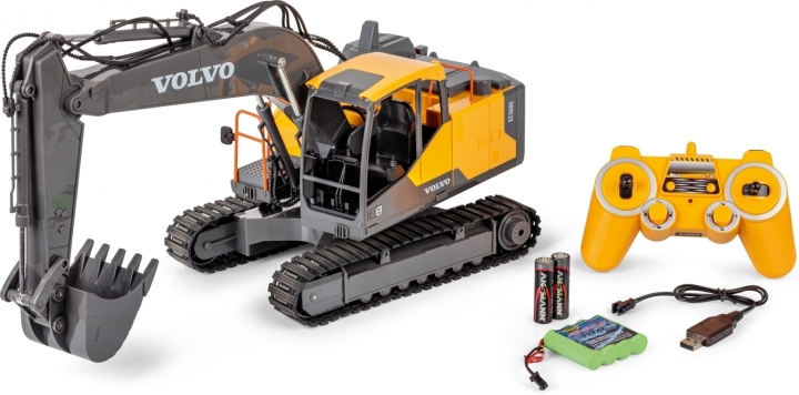 Carson Excavator Volvo - fjärrstyrd grävmaskin i gruppen LEKSAKER, BARN- & BABYPRODUKTER / Radiostyrt / Radiostyrda bilar hos TP E-commerce Nordic AB (C55264)