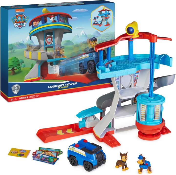 Paw Patrol Lookout Tower Lekset i gruppen LEKSAKER, BARN- & BABYPRODUKTER / Leksaker / Leksaker hos TP E-commerce Nordic AB (C55313)