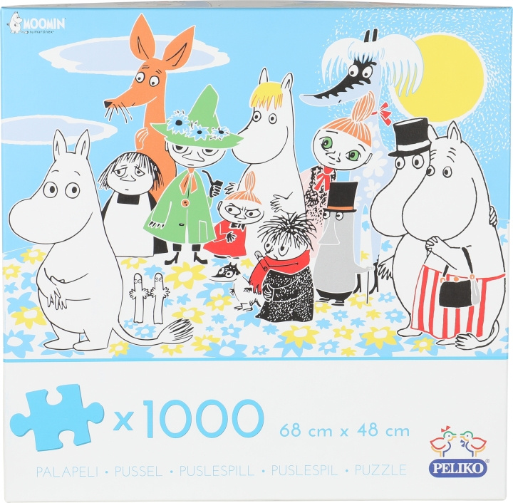 Mumin - 1000 bitars pussel i gruppen SPORT, FRITID & HOBBY / Hobby / Pussel hos TP E-commerce Nordic AB (C55417)