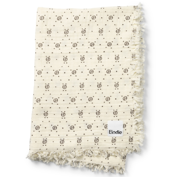 Elodie Details Soft Cotton Blanket - Monogram i gruppen LEKSAKER, BARN- & BABYPRODUKTER / Barntextilier / Babyfiltar hos TP E-commerce Nordic AB (C55418)