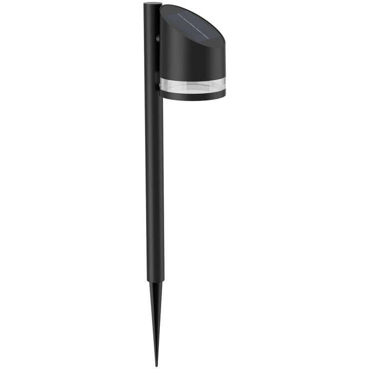 Philips Fyve Trädgårdslampa Vinklad Solcell Ultra Efficient LED 200lm Svart i gruppen HEM, HUSHÅLL & TRÄDGÅRD / El & Belysning / Utomhusbelysning / Solcellsbelysning hos TP E-commerce Nordic AB (C55446)
