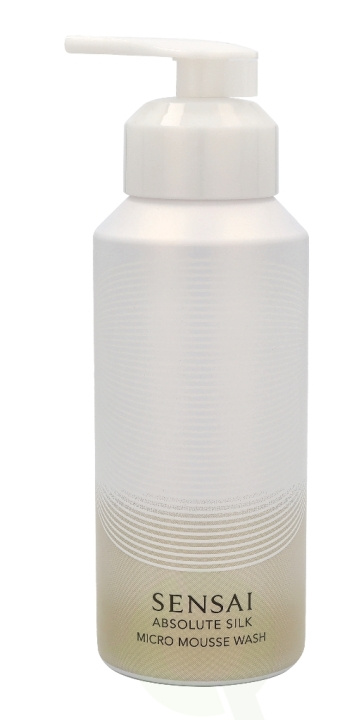 Sensai Absolute Silk Micro Mousse Wash 180 ml i gruppen SKÖNHET & HÄLSA / Hudvård / Ansiktsvård / Dagkräm hos TP E-commerce Nordic AB (C55614)