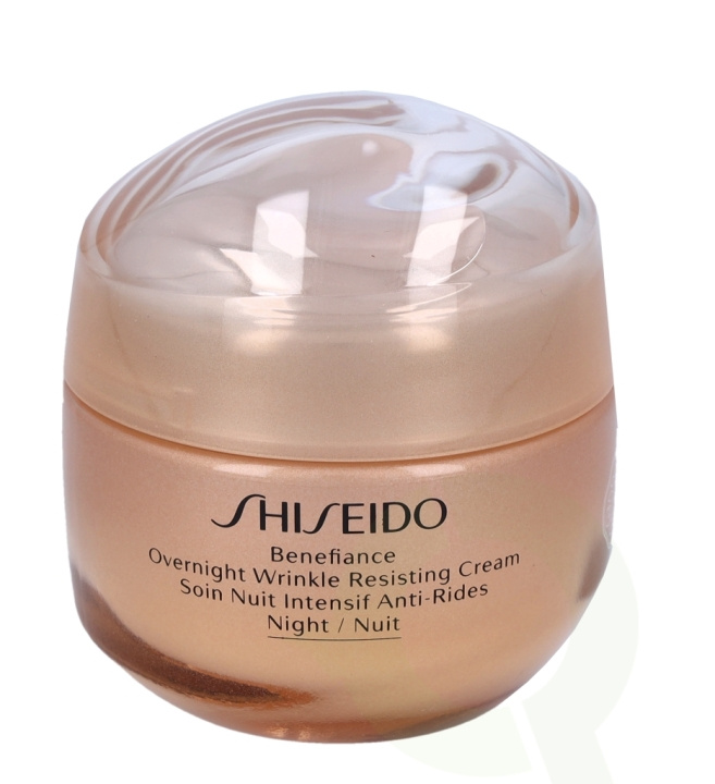Shiseido Benefiance Overnight Wrinkle Resisting Cream 50 ml i gruppen SKÖNHET & HÄLSA / Hudvård / Ansiktsvård / Nattkräm hos TP E-commerce Nordic AB (C55726)