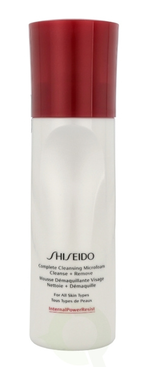 Shiseido Complete Cleansing Microfoam 180 ml i gruppen SKÖNHET & HÄLSA / Hudvård / Ansiktsvård / Rengöring hos TP E-commerce Nordic AB (C55737)