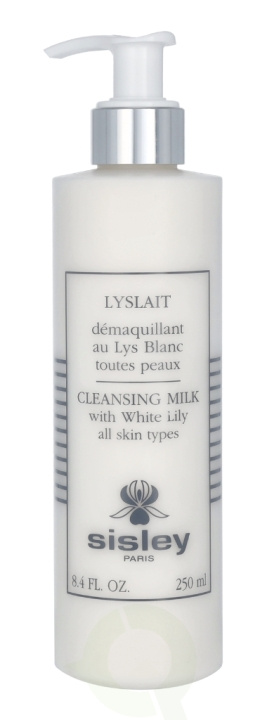 Sisley Lyslait Cleansing Milk With White Lily 250 ml All Skin Types i gruppen SKÖNHET & HÄLSA / Hudvård / Ansiktsvård / Rengöring hos TP E-commerce Nordic AB (C55746)
