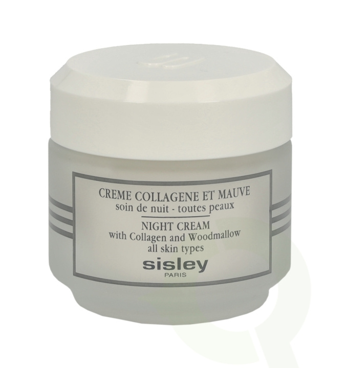Sisley Night Cream With Collagen And Woodmallow 50 ml All Skin Types i gruppen SKÖNHET & HÄLSA / Hudvård / Ansiktsvård / Nattkräm hos TP E-commerce Nordic AB (C55748)