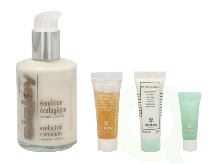 Sisley Ecological Compound Set 147 ml EC125ml/Buff Wash Gel 10ml/Hydra-Global10ml/Eye Cont.Mask 2ml i gruppen SKÖNHET & HÄLSA / Hudvård / Ansiktsvård / Ansiktskräm hos TP E-commerce Nordic AB (C55784)