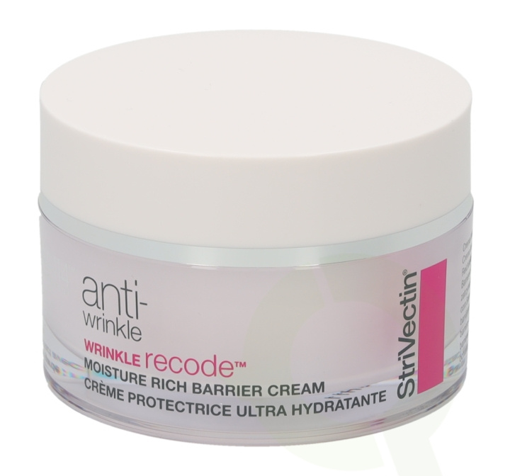 StriVectin Wrinkle Recode Moisture Rich Barrier Cream 50 ml i gruppen SKÖNHET & HÄLSA / Hudvård / Ansiktsvård / Ansiktskräm hos TP E-commerce Nordic AB (C55883)