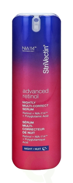 StriVectin Advanced Retinol Nightly Multi-Correct Serum 30 ml i gruppen SKÖNHET & HÄLSA / Hudvård / Ansiktsvård / Serum Hud hos TP E-commerce Nordic AB (C55895)