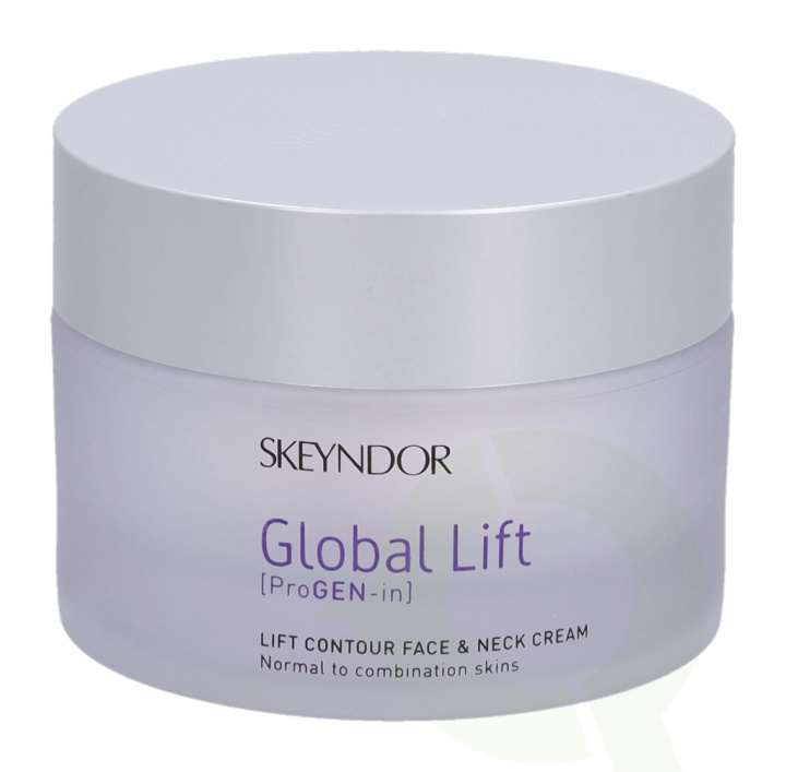 Skeyndor Global Lift Contour Face & Neck Cream 50 ml Normal To combination Skins i gruppen SKÖNHET & HÄLSA / Hudvård / Ansiktsvård / Dagkräm hos TP E-commerce Nordic AB (C55915)