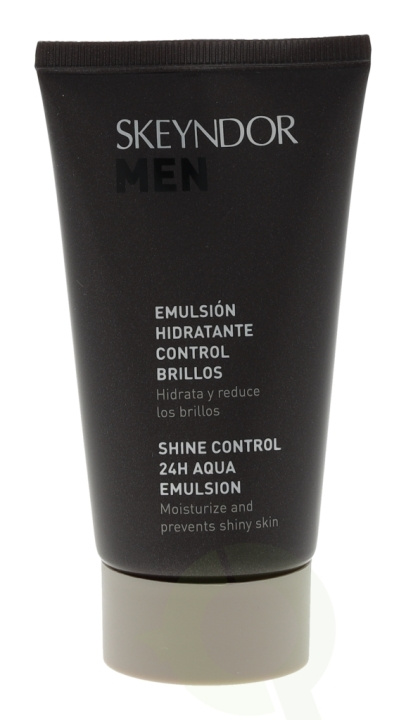 Skeyndor Shine Control 24H Aqua Emulsion 50 ml Men i gruppen SKÖNHET & HÄLSA / Hudvård / Ansiktsvård / Dagkräm hos TP E-commerce Nordic AB (C55948)