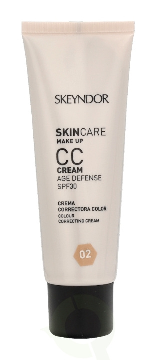 Skeyndor CC Cream Age Defence SPF30 40 ml #02 Medium/Dark Skin i gruppen SKÖNHET & HÄLSA / Makeup / Basmakeup / CC/BB Cream hos TP E-commerce Nordic AB (C55972)