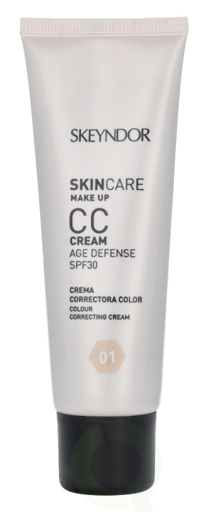 Skeyndor CC Cream Age Defence SPF30 40 ml #01 Light Skin i gruppen SKÖNHET & HÄLSA / Makeup / Basmakeup / CC/BB Cream hos TP E-commerce Nordic AB (C55973)