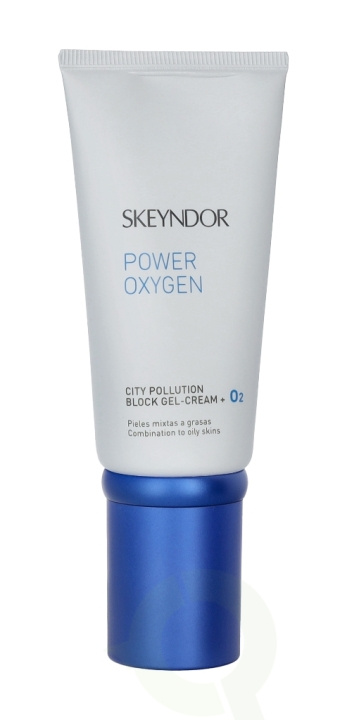 Skeyndor Power Oxygen City Pollution Block Gel-Cream + O2 50 ml i gruppen SKÖNHET & HÄLSA / Hudvård / Ansiktsvård / Dagkräm hos TP E-commerce Nordic AB (C56000)