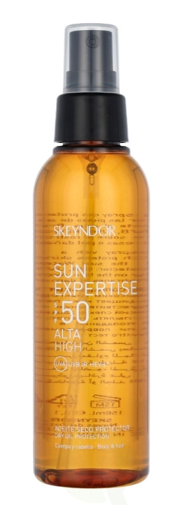 Skeyndor Sun Expertise Dry Oil Protection Body & Hair SPF50 150 ml i gruppen SKÖNHET & HÄLSA / Hår & Styling / Hårvårdsprodukter / Hårolja hos TP E-commerce Nordic AB (C56023)