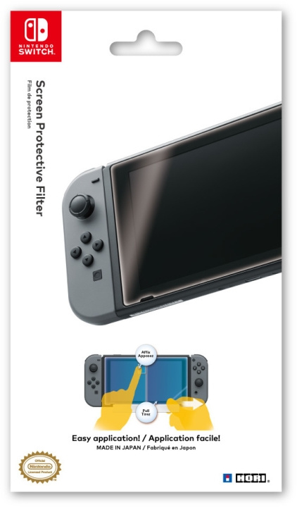 Hori Skärmskyddsfiltret - skärmskyddsfilm, Switch i gruppen HEMELEKTRONIK / Spelkonsoler & Tillbehör / Nintendo Switch / Tillbehör hos TP E-commerce Nordic AB (C56094)