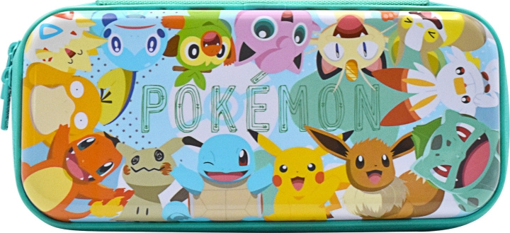 Hori Vault Case Pikachu & Friends -skyddsfodral, Switch i gruppen HEMELEKTRONIK / Spelkonsoler & Tillbehör / Nintendo Switch / Tillbehör hos TP E-commerce Nordic AB (C56102)