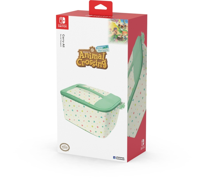 Hori Carry-All Väska, Animal Crossing, Switch / Switch OLED i gruppen HEMELEKTRONIK / Spelkonsoler & Tillbehör / Nintendo Switch / Tillbehör hos TP E-commerce Nordic AB (C56108)