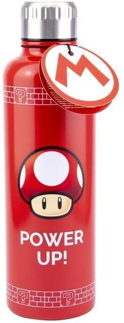 Paladone Super Mario Big Up dricksflaska, 500 ml i gruppen SPORT, FRITID & HOBBY / Friluftsliv / Termosar & Vattenflaskor hos TP E-commerce Nordic AB (C56112)