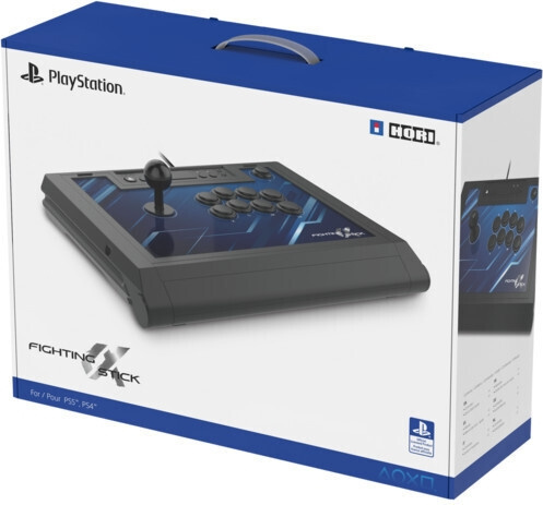 Hori Fighting Stick Alpha -spelkontroll, PS5 i gruppen DATORER & KRINGUTRUSTNING / Gaming / Gamepad hos TP E-commerce Nordic AB (C56114)