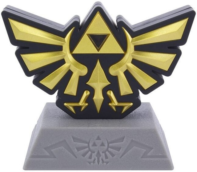 Paladone Hyrule Crest Light, 11 cm i gruppen DATORER & KRINGUTRUSTNING / Gaming / Gaming-tillbehör hos TP E-commerce Nordic AB (C56118)