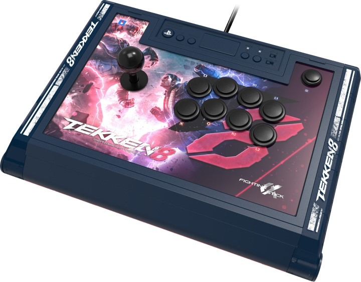 Hori Fighting Stick Alpha - en spelkontroll för Tekken 8, PS4 / PS5 / PC. i gruppen HEMELEKTRONIK / Spelkonsoler & Tillbehör / Sony PlayStation 5 hos TP E-commerce Nordic AB (C56164)