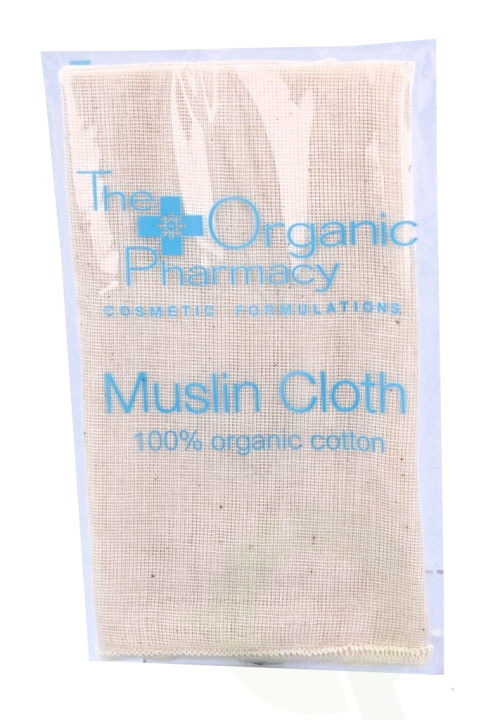 The Organic Pharmacy Organic Muslin Cloth - Small 1 Piece i gruppen SKÖNHET & HÄLSA / Hudvård / Ansiktsvård / Rengöring hos TP E-commerce Nordic AB (C56189)