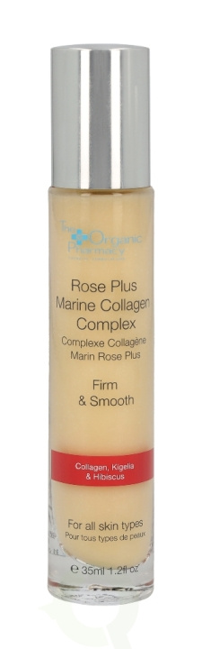 The Organic Pharmacy Rose Plus Marine Collagen Complex 35 ml For All Skin Types i gruppen SKÖNHET & HÄLSA / Hudvård / Ansiktsvård / Serum Hud hos TP E-commerce Nordic AB (C56209)