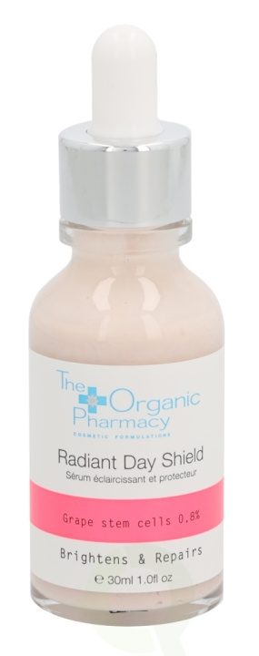 The Organic Pharmacy Radiant Day Shield SPF10 30 ml i gruppen SKÖNHET & HÄLSA / Hudvård / Ansiktsvård / Serum Hud hos TP E-commerce Nordic AB (C56215)