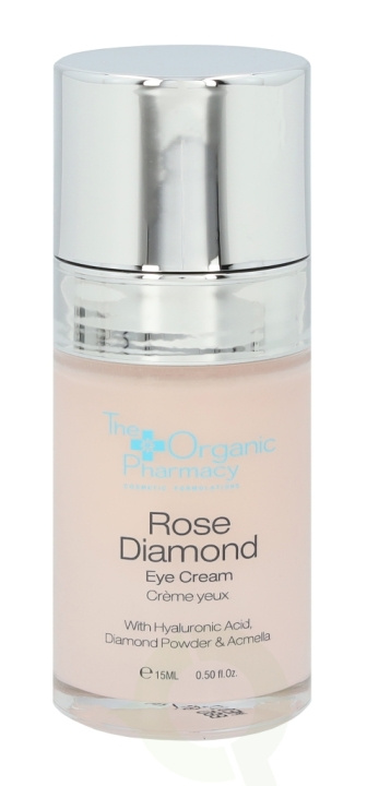 The Organic Pharmacy Rose Diamond Eye Cream 15 ml With Hyaluronic Acid i gruppen SKÖNHET & HÄLSA / Hudvård / Ansiktsvård / Ögonkräm hos TP E-commerce Nordic AB (C56218)