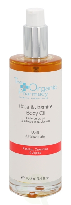 The Organic Pharmacy Rose & Jasmine Body Oil 100 ml Rosehip Canlendula & Jojoba i gruppen SKÖNHET & HÄLSA / Hudvård / Kroppsvård / Kroppsolja hos TP E-commerce Nordic AB (C56232)