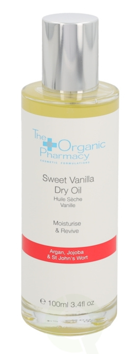 The Organic Pharmacy Sweet Vanilla Dry Oil 100 ml i gruppen SKÖNHET & HÄLSA / Hudvård / Kroppsvård / Kroppsolja hos TP E-commerce Nordic AB (C56235)