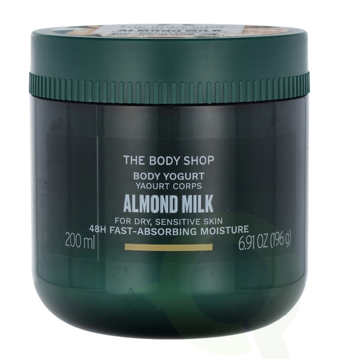 The Body Shop Body Yogurt 200 ml Almond Milk i gruppen SKÖNHET & HÄLSA / Hudvård / Kroppsvård / Body lotion hos TP E-commerce Nordic AB (C56319)