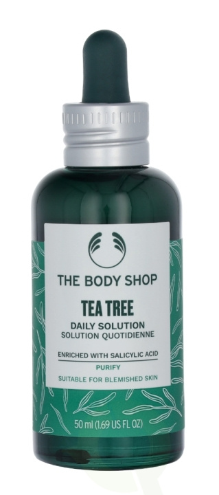 The Body Shop Tea Tree Anti-Imperfection Daily Solution 50 ml Purify, Suitable For Blemished And Sensitive Skin i gruppen SKÖNHET & HÄLSA / Hudvård / Ansiktsvård / Serum Hud hos TP E-commerce Nordic AB (C56324)
