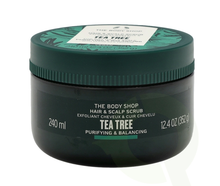 The Body Shop Hair & Scalp Scrub 240 ml Tea Tree i gruppen SKÖNHET & HÄLSA / Hudvård / Ansiktsvård / Skrubb / Peeling hos TP E-commerce Nordic AB (C56345)