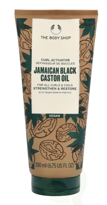 The Body Shop Curl Activator 200 ml Jamaican Black Castor Oil i gruppen SKÖNHET & HÄLSA / Hår & Styling / Hårstylingprodukter / Stylingcreme hos TP E-commerce Nordic AB (C56348)
