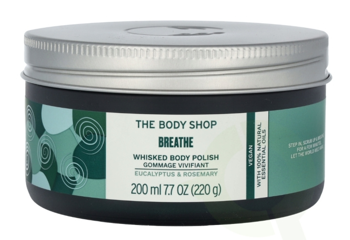 The Body Shop Breathe Whisked Body Polish 200 ml Eucalyptus & Rosemary i gruppen SKÖNHET & HÄLSA / Hudvård / Ansiktsvård / Skrubb / Peeling hos TP E-commerce Nordic AB (C56356)