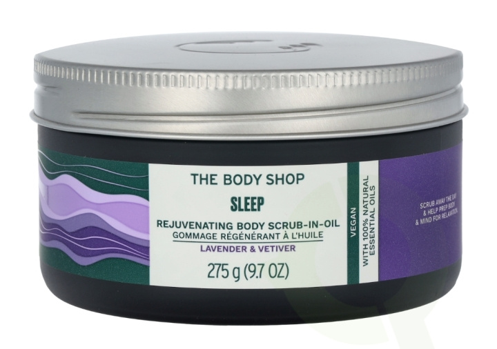 The Body Shop Sleep Rejuvenating Body Scrub-In-Oil 275 g Lavender & Vetiver i gruppen SKÖNHET & HÄLSA / Hudvård / Ansiktsvård / Skrubb / Peeling hos TP E-commerce Nordic AB (C56359)