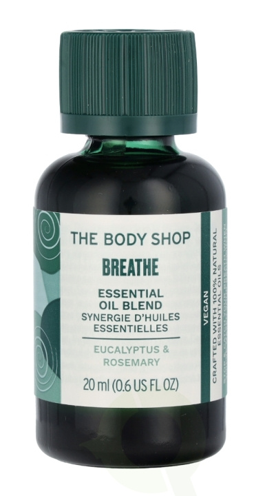 The Body Shop Breathe Essential Oil Blend 20 ml Eucalyptus & Rosemary i gruppen SKÖNHET & HÄLSA / Hudvård / Kroppsvård / Kroppsolja hos TP E-commerce Nordic AB (C56364)