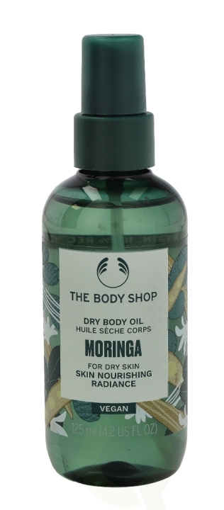 The Body Shop Dry Body Oil 125 ml Moringa i gruppen SKÖNHET & HÄLSA / Hudvård / Kroppsvård / Kroppsolja hos TP E-commerce Nordic AB (C56388)